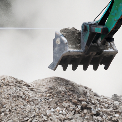 What are the benefits of using a portable concrete crusher for construction projects?