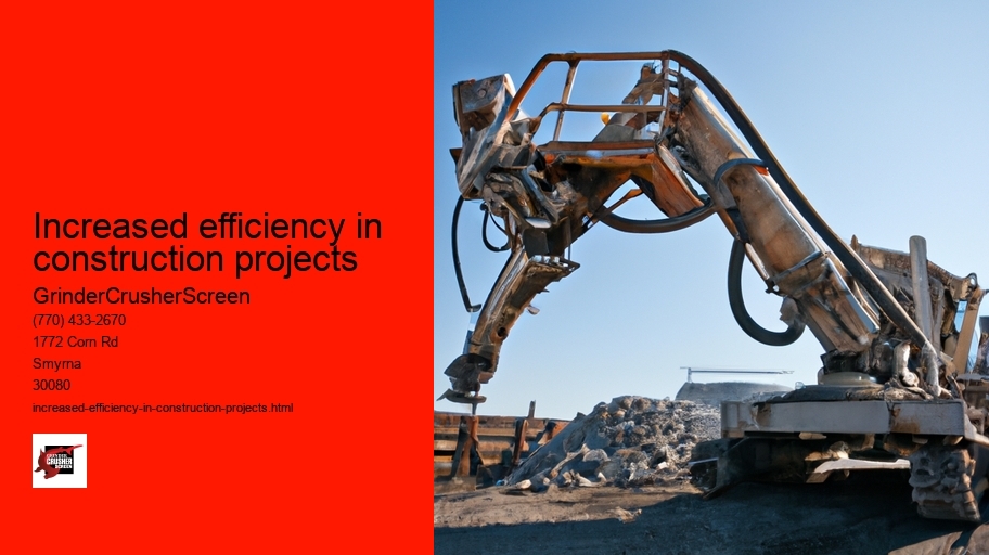 Increased efficiency in construction projects