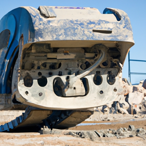 Safety precautions when operating a portable concrete crusher